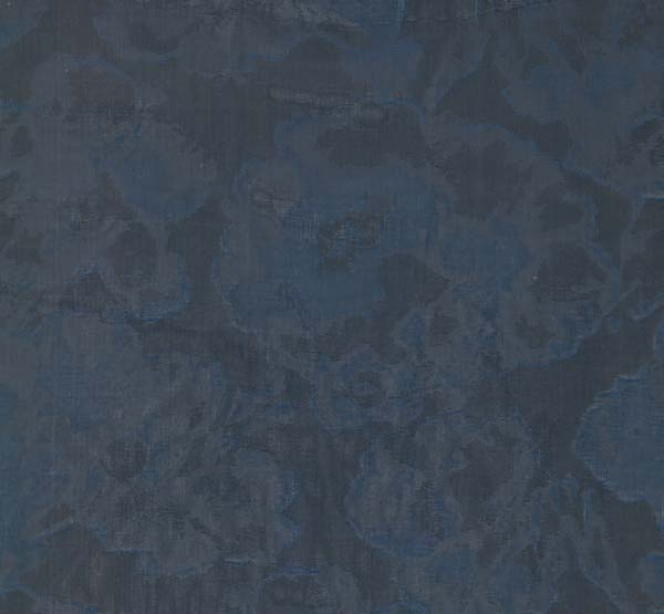 SILK POLY VOILE JACQUARD - NAVY